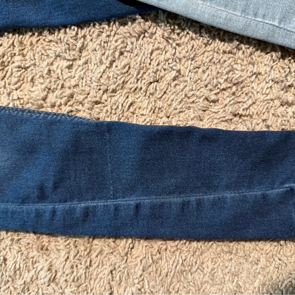 EPIC THREADS- Set of Two Denim skinny leg Jeggings in Light and Dark Blue - Picture 4 of 6